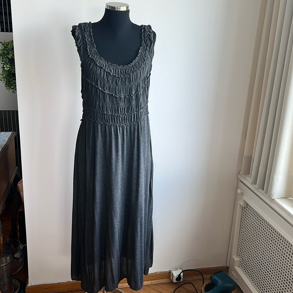 Max studio grey summer dress - Picture 3 of 6